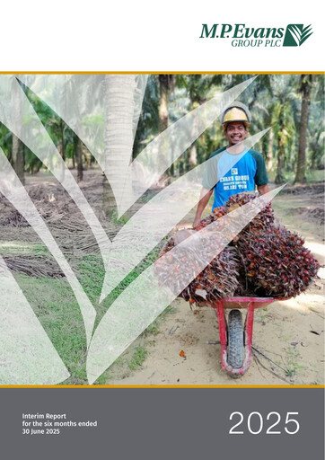 Thumbnail M.P. Evans Group PLC Half-year Report 2025-h1