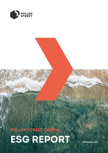 Thumbnail Pollen Street Group ESG Report 2019