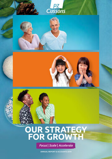 Thumbnail PZ Cussons plc Annual Report 2019