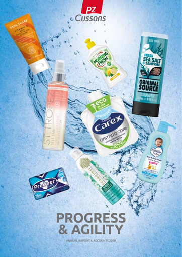 Thumbnail PZ Cussons plc Annual Report 2020
