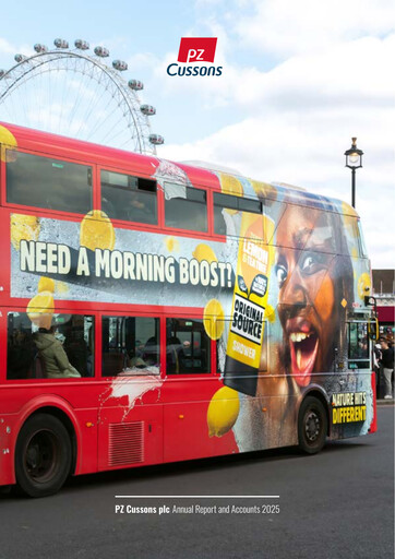 Vorschaubild PZ Cussons plc Jahresbericht 2024-2025