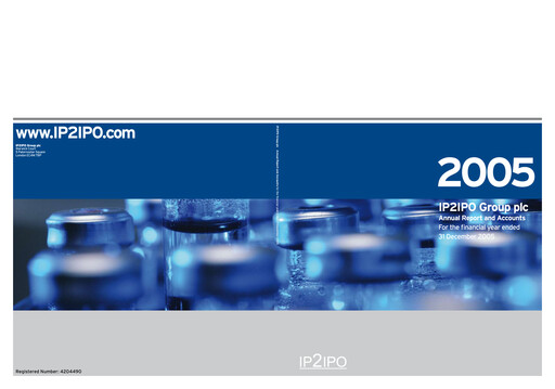 Thumbnail IP Group Annual Report 2005