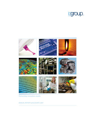 Thumbnail IP Group Annual Report 2007