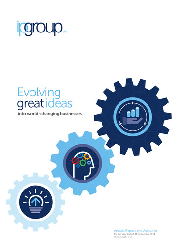 Thumbnail IP Group Annual Report 2014