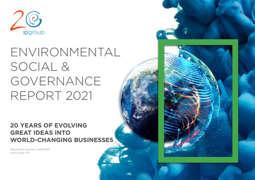 Thumbnail IP Group ESG Report 2021