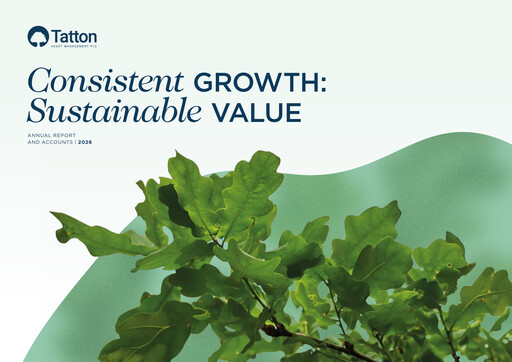 Thumbnail Tatton Asset Management Annual Report 2026