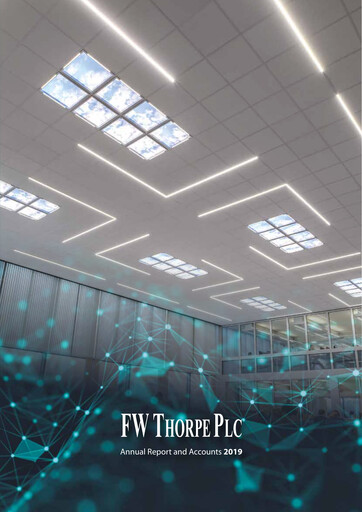 Thumbnail FW Thorpe Plc Annual Report 2019