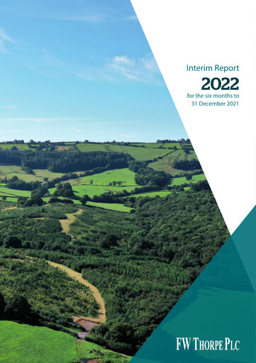 Thumbnail FW Thorpe Plc Half-year Report 2022-h1