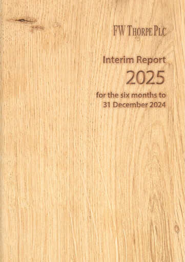 Thumbnail FW Thorpe Plc Half-year Report 2025-h1