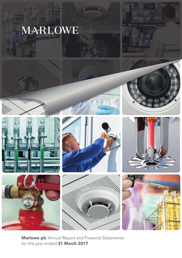 Thumbnail Marlowe plc Annual Report 2017