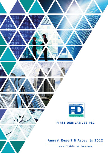 Thumbnail FD Technologies Annual Report 2012