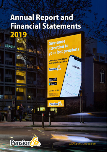 Thumbnail PensionBee Group Annual Report 2019