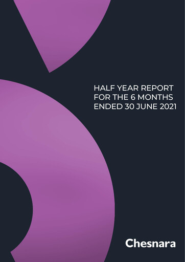 Thumbnail Chesnara plc Half-year Report 2021-h1