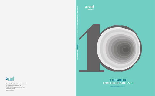 Thumbnail Ascendas Reit Annual Report 2011-2012