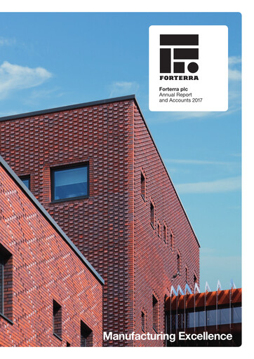 Thumbnail Forterra plc Annual Report 2017