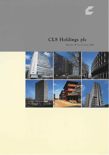 Thumbnail CLS Holdings plc Annual Report 1996