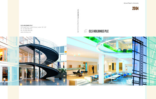 Thumbnail CLS Holdings plc Annual Report 2004