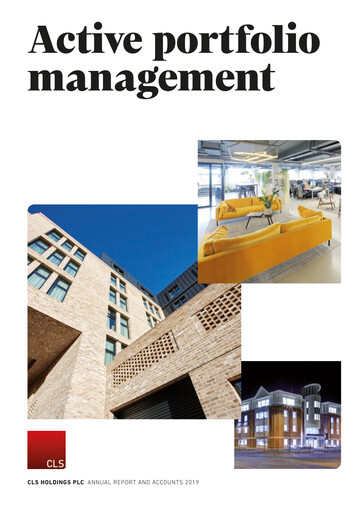 Thumbnail CLS Holdings plc Annual Report 2019