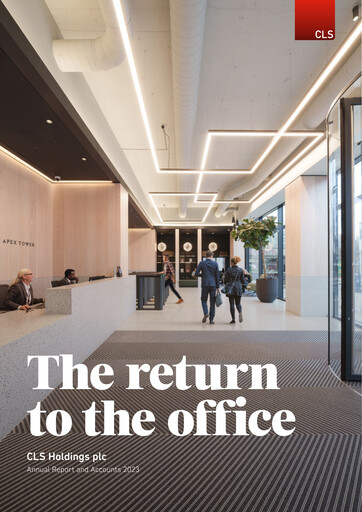 Thumbnail CLS Holdings plc Annual Report 2023