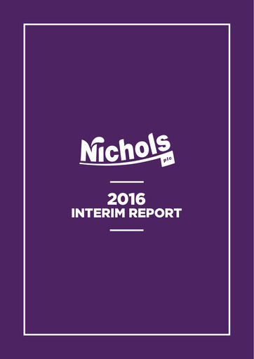 Thumbnail Nichols plc Half-year Report 2016-h1
