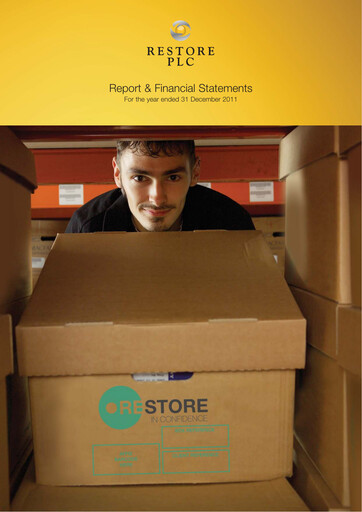 Thumbnail Restore plc Annual Report 2011