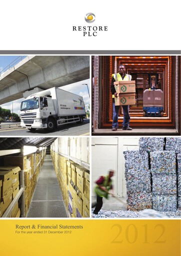 Thumbnail Restore plc Annual Report 2012