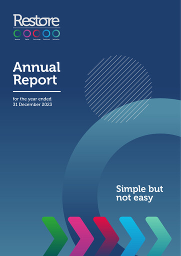Thumbnail Restore plc Annual Report 2023