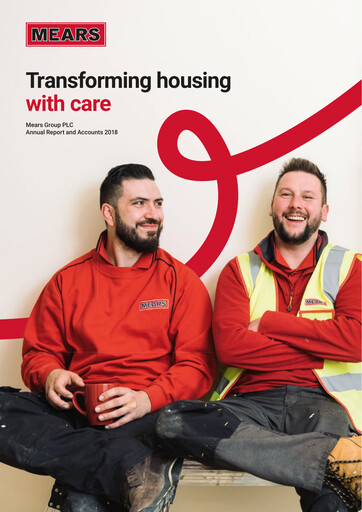 Thumbnail Mears Group plc Annual Report 2018