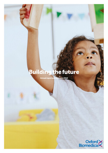 Thumbnail Oxford Biomedica Annual Report 2018