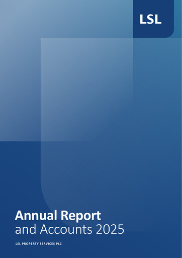 Thumbnail LSL Property Services plc Annual Report 2025