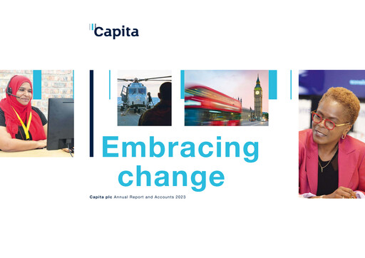 Miniature Capita plc Rapport annuel 2023