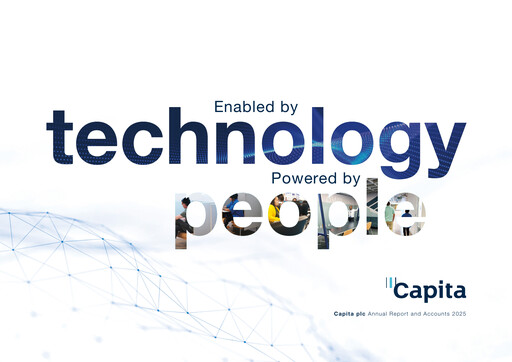 Miniature Capita plc Rapport annuel 2025