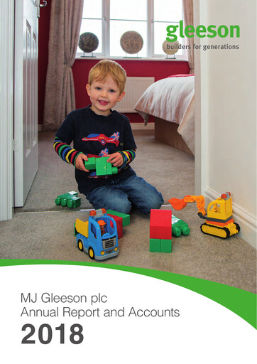 Thumbnail MJ Gleeson plc Annual Report 2018