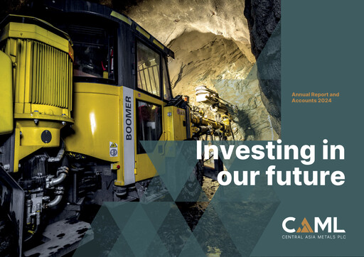 Thumbnail Central Asia Metals Annual Report 2024
