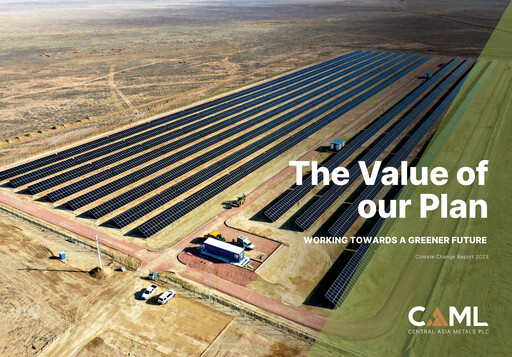 Miniature Central Asia Metals Rapport ESG 2023