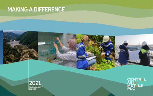 Thumbnail Central Asia Metals Sustainability Report 2021