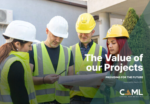 Thumbnail Central Asia Metals Sustainability Report 2023