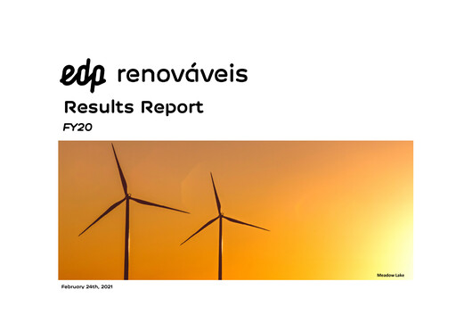 Thumbnail EDP Renováveis Financial Report 2020