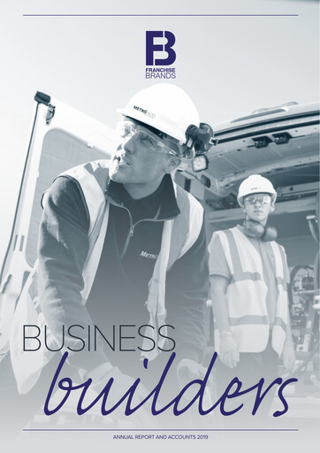 Thumbnail Franchise Brands plc Annual Report 2019