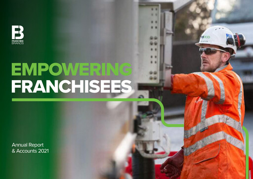 Thumbnail Franchise Brands plc Annual Report 2021