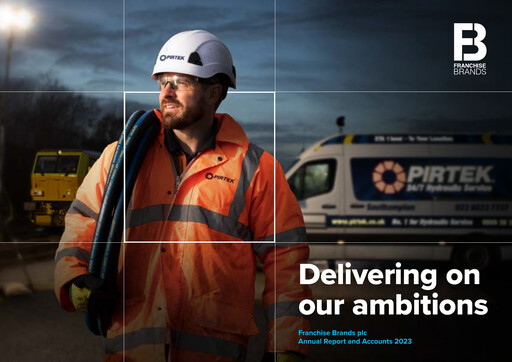 Thumbnail Franchise Brands plc Annual Report 2023