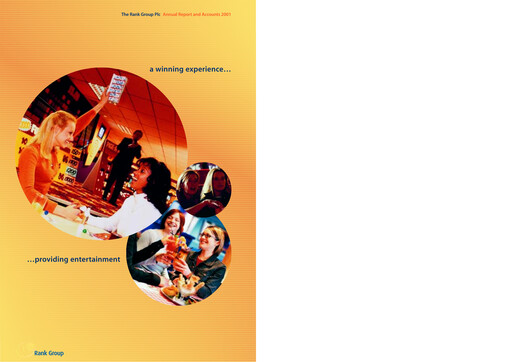 Thumbnail The Rank Group Annual Report 2001