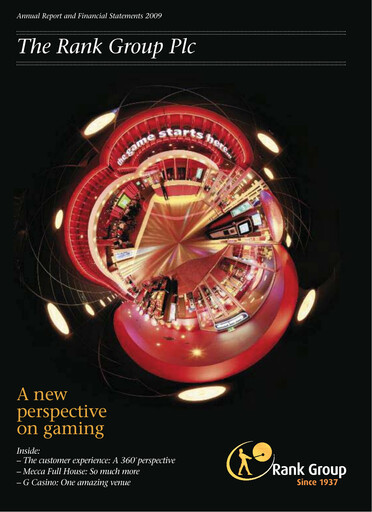 Thumbnail The Rank Group Annual Report 2009