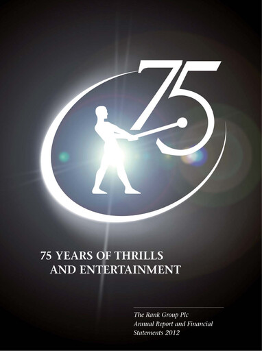 Thumbnail The Rank Group Annual Report 2012