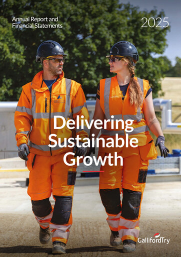 Thumbnail Galliford Try Annual Report 2025