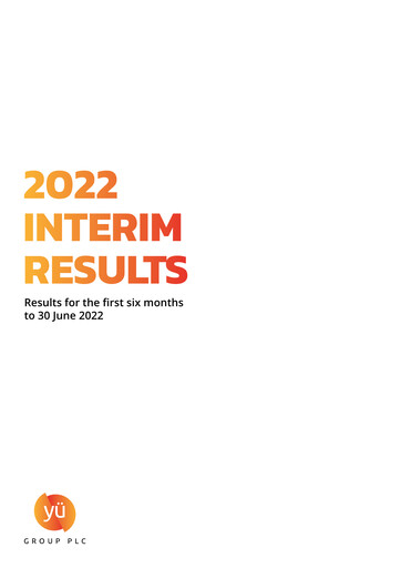 Thumbnail Yü Group Half-year Report 2022-h1