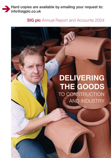 Thumbnail SIG plc Annual Report 2004
