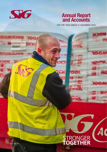 Thumbnail SIG plc Annual Report 2016