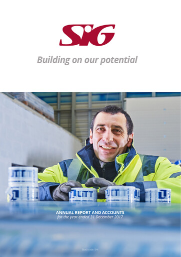 Thumbnail SIG plc Annual Report 2017