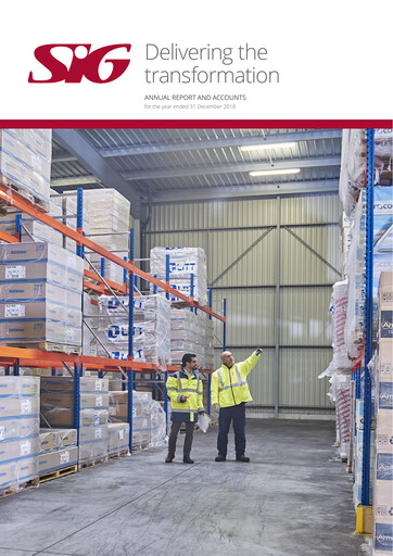 Thumbnail SIG plc Annual Report 2018